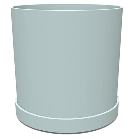 9.625 In. H X 10 In. D Resin Mathers Planter Misty Blue
